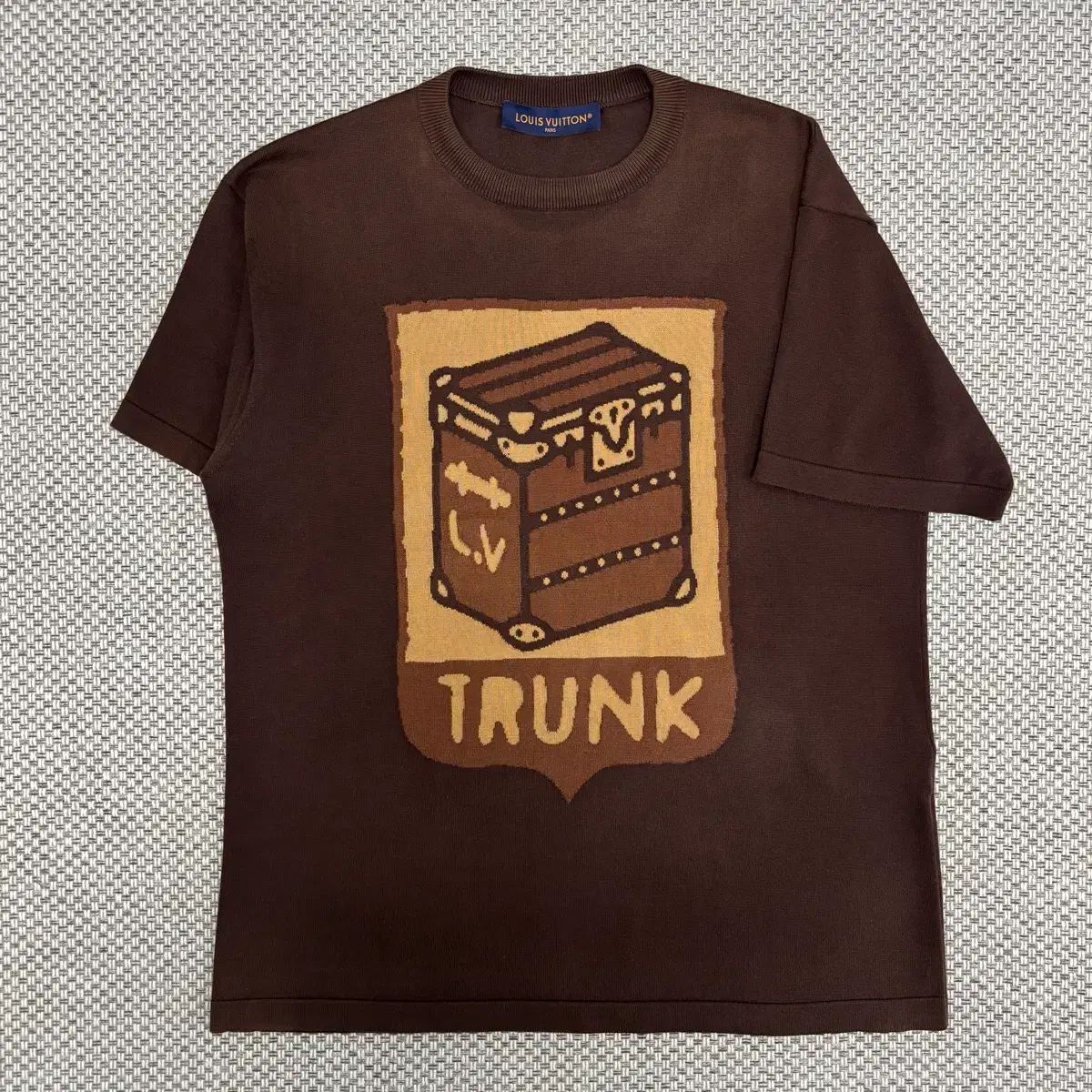 S ルイヴィトン LVロゴ 半袖Tシャツ