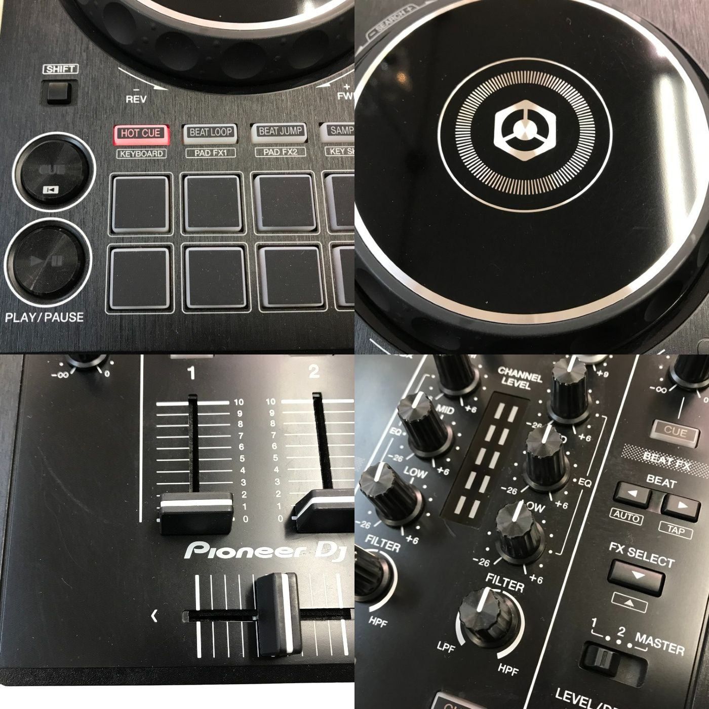 Pioneer DJ / DJコントローラー ブラック rekordbox対応 2チャンネル