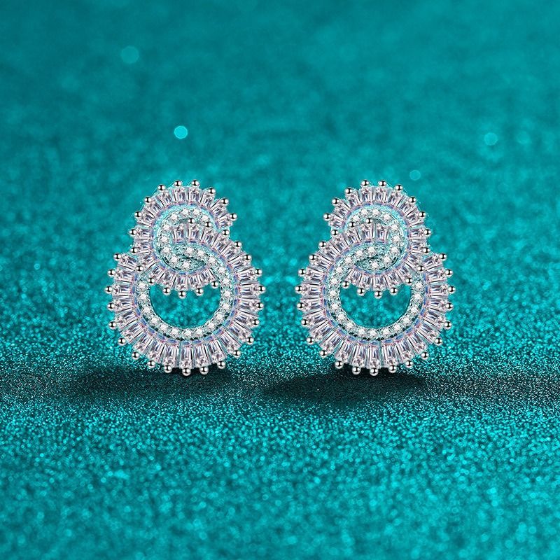 ピアス モアサナイト 3.09ct モアサナイト ピアス シルバー925 モアッサナイト ピアス 人工 ダイヤモンド 人工ダイヤモンド モアッサナイト アクセサリー ギフト 普段使い 耳飾り パーティー 結婚式 プレゼント ギフト med212