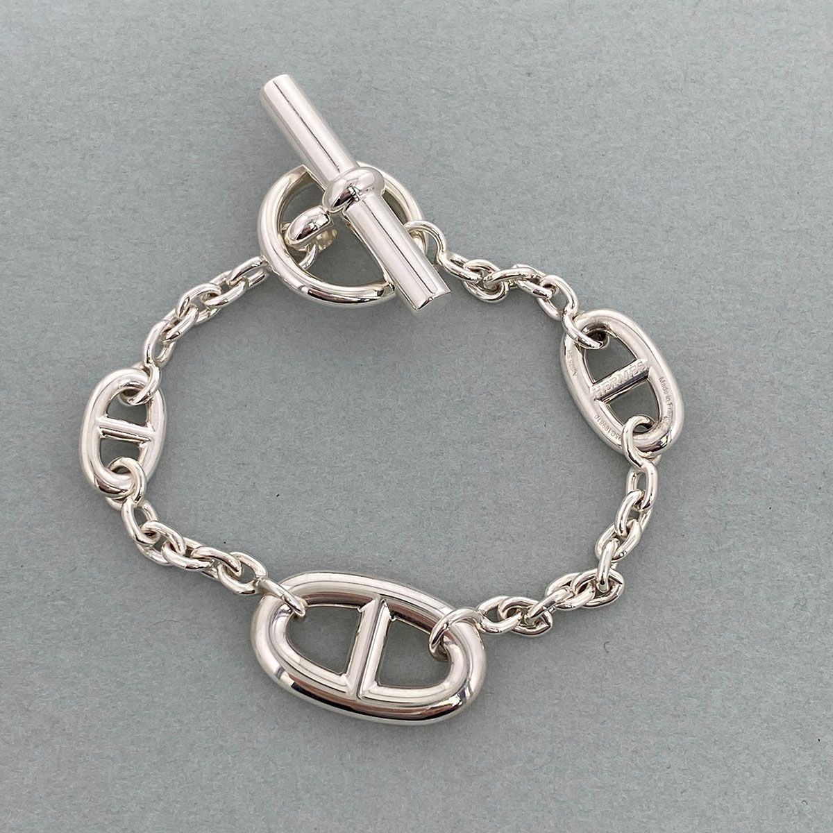 HERMES エルメス シェーヌダンクル ファランドール ST ブレスレット