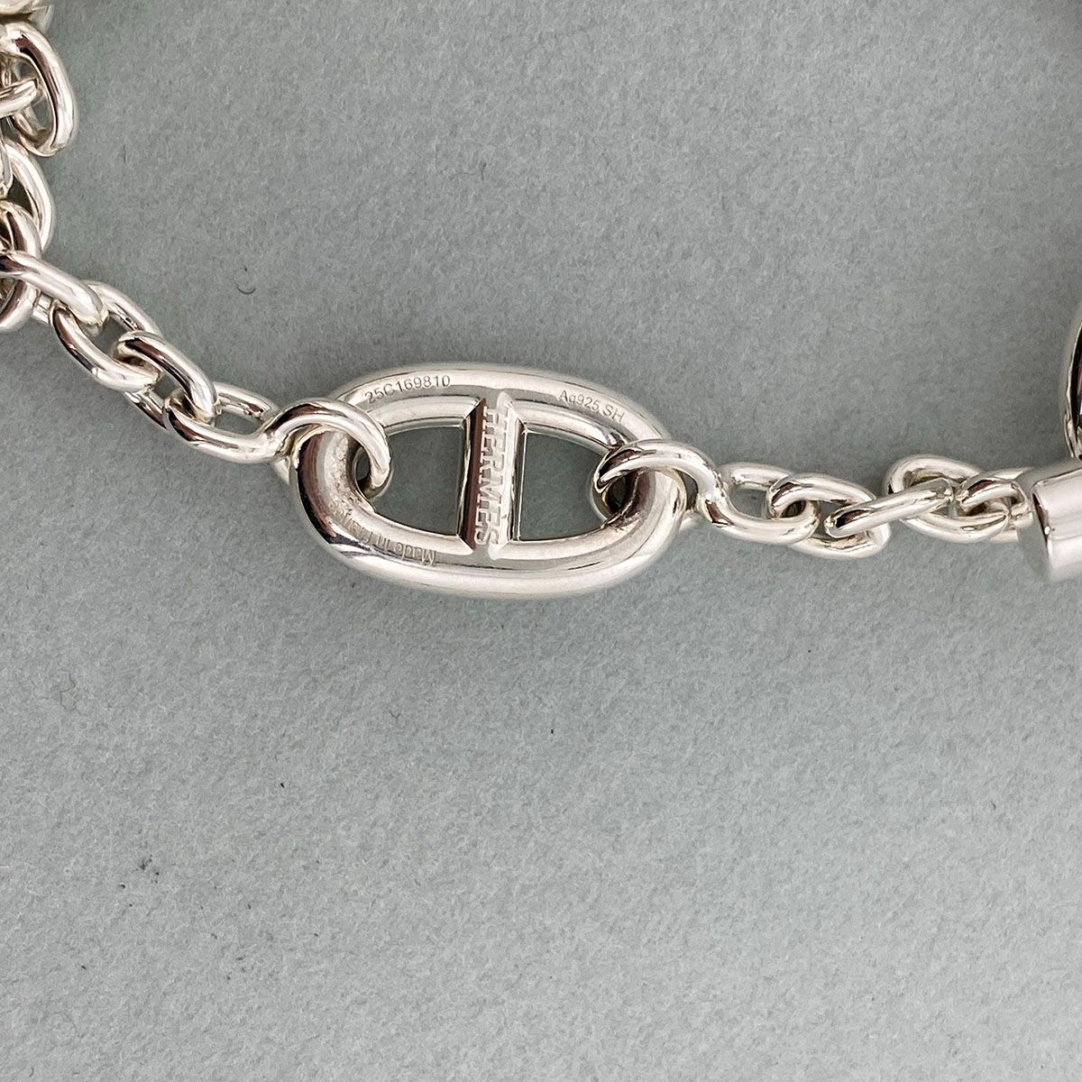 HERMES エルメス シェーヌダンクル ファランドール ST ブレスレット 