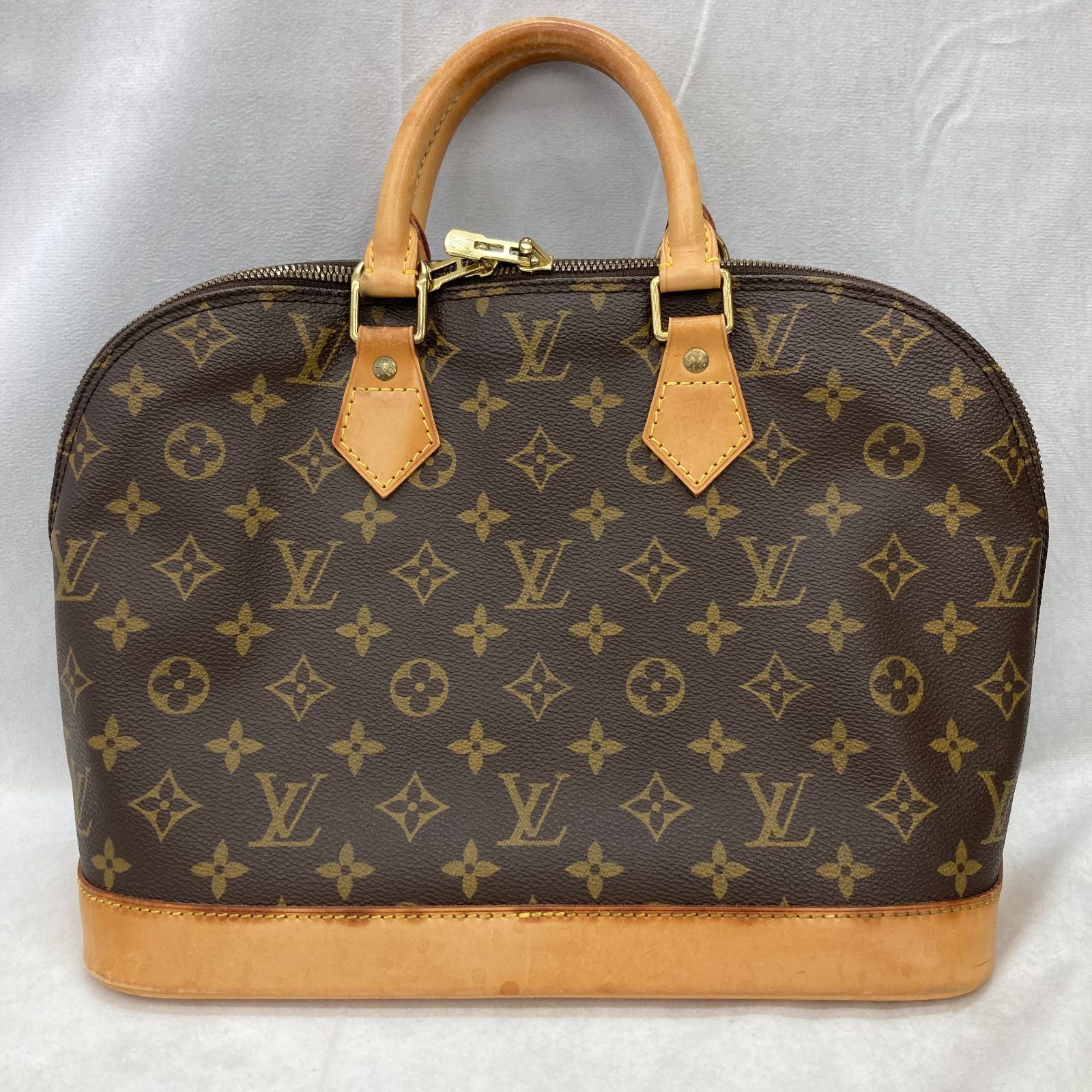 LOUIS VUITTON ルイヴィトン モノグラム アルマPM M51131 ハンドバッグ ブラウン 1996年製 ショルダーストラップ有 ユニセックス 鞄 _233067