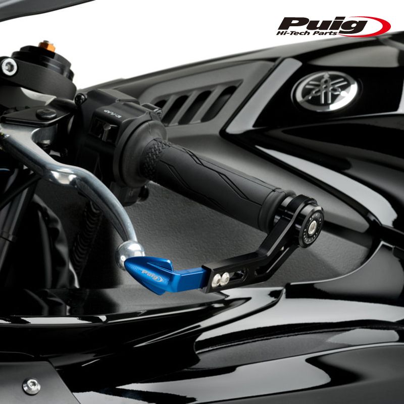 Puig 3877A CLUTCH LEVER PROTECTOR [BLUE] 汎用 プーチ クラッチレバープロテクター