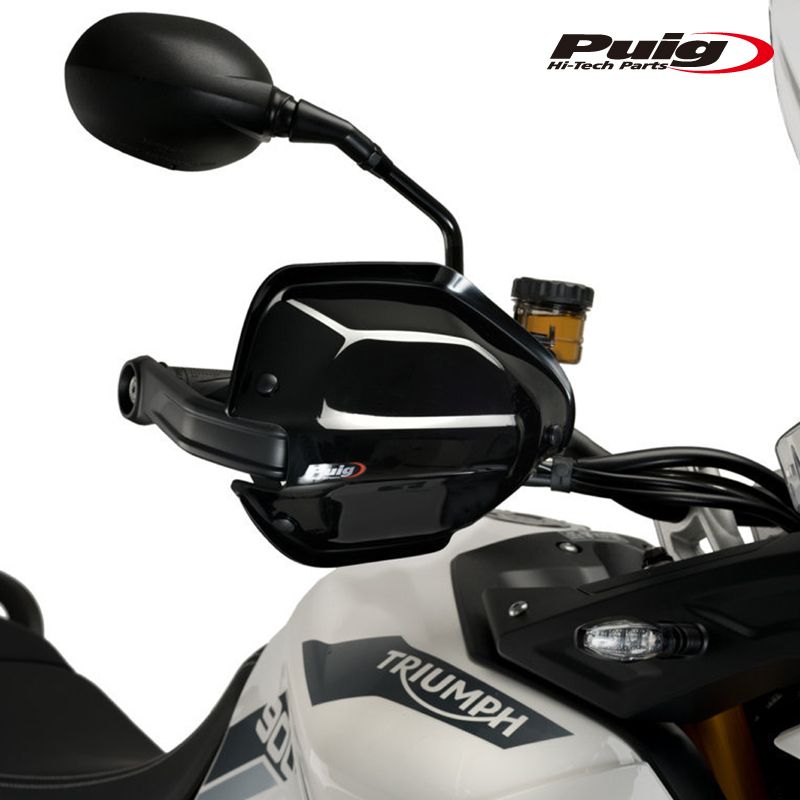 Puig 20378N HANDGUARDS EXTENSION [BLACK] TRIUMPH TIGER 900 (20-23) プーチ ハンドガード エクステンション