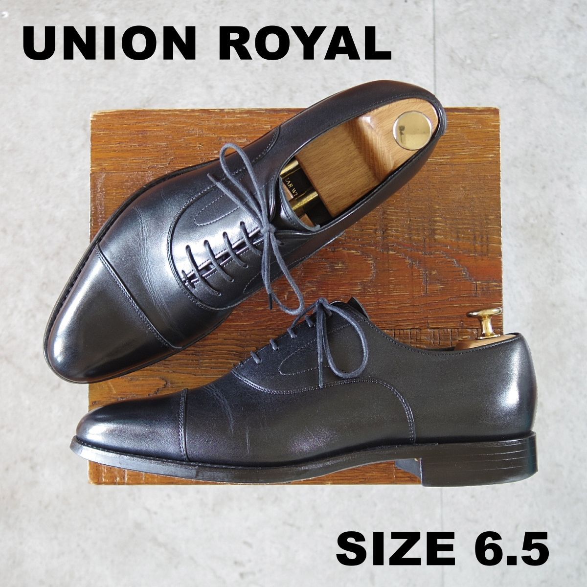 極上☆トレーディングポスト SIZE 6.5【定価￥77,000-☆撥水レザー仕様