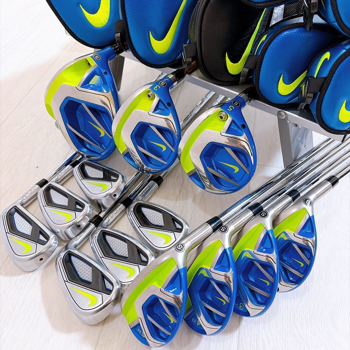美品 NIKE VAPOR FLY ナイキ ベイパーフライ メンズゴルフセット 超豪華13本 右利き S 廃盤 希少