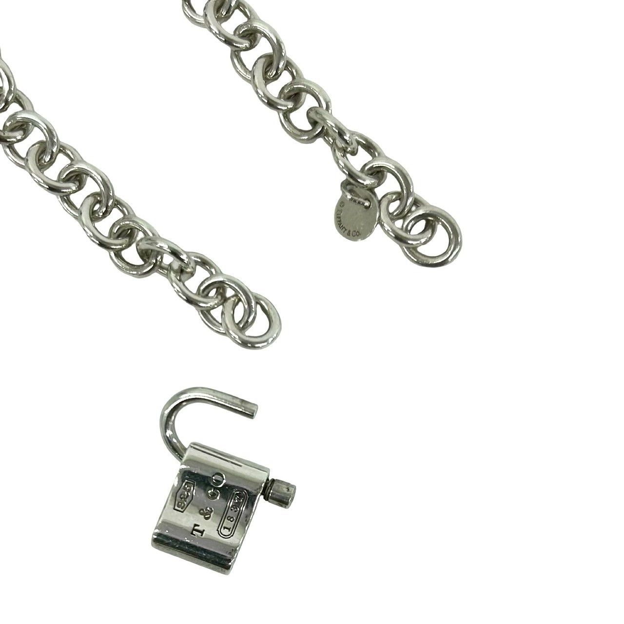 極 美品 箱 袋付 TIFFANY&Co. ティファニー ヴィンテージ カデナ