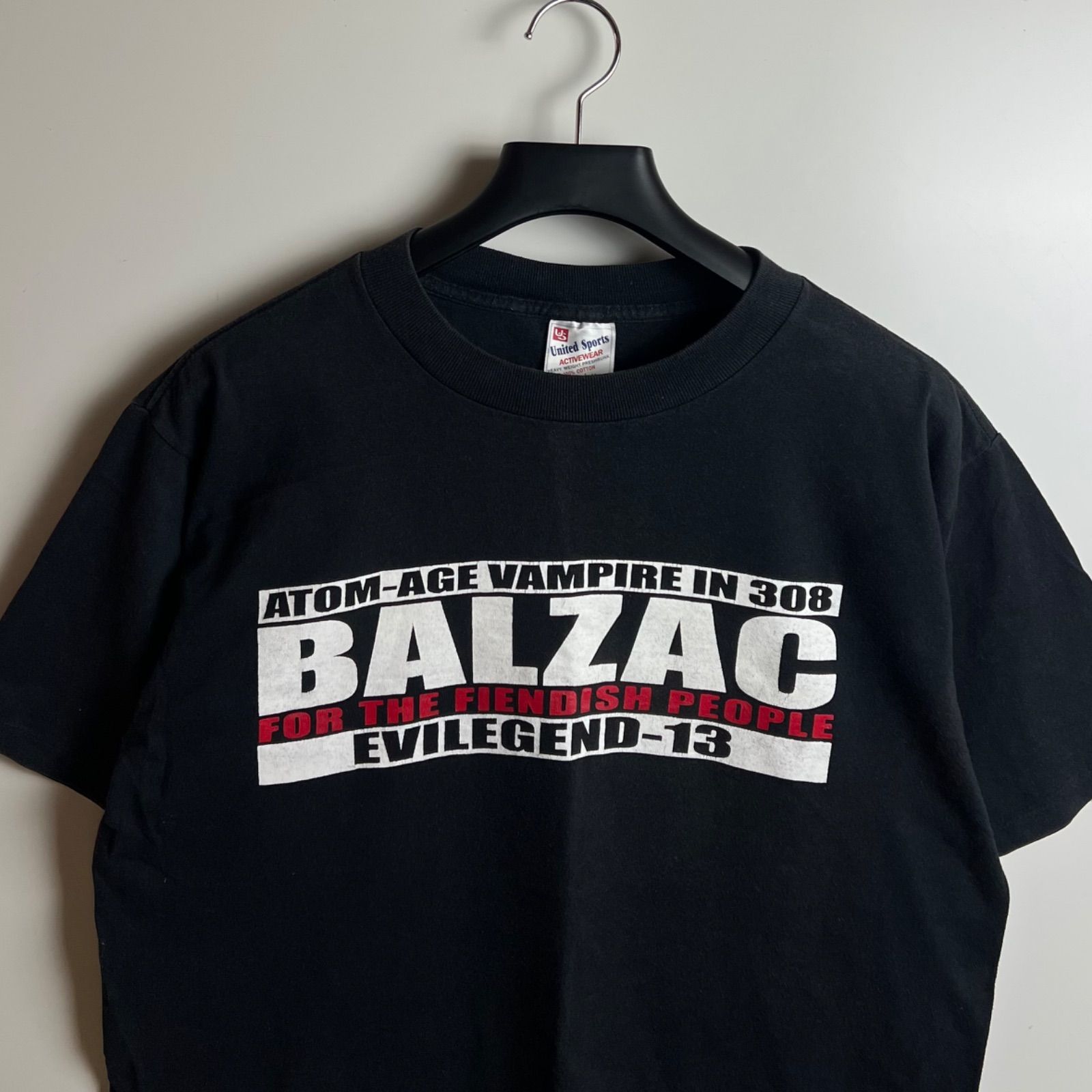BALZAC 90s USA ATOM AGE VAMPIRE IN 308 Tee L バルザック パン