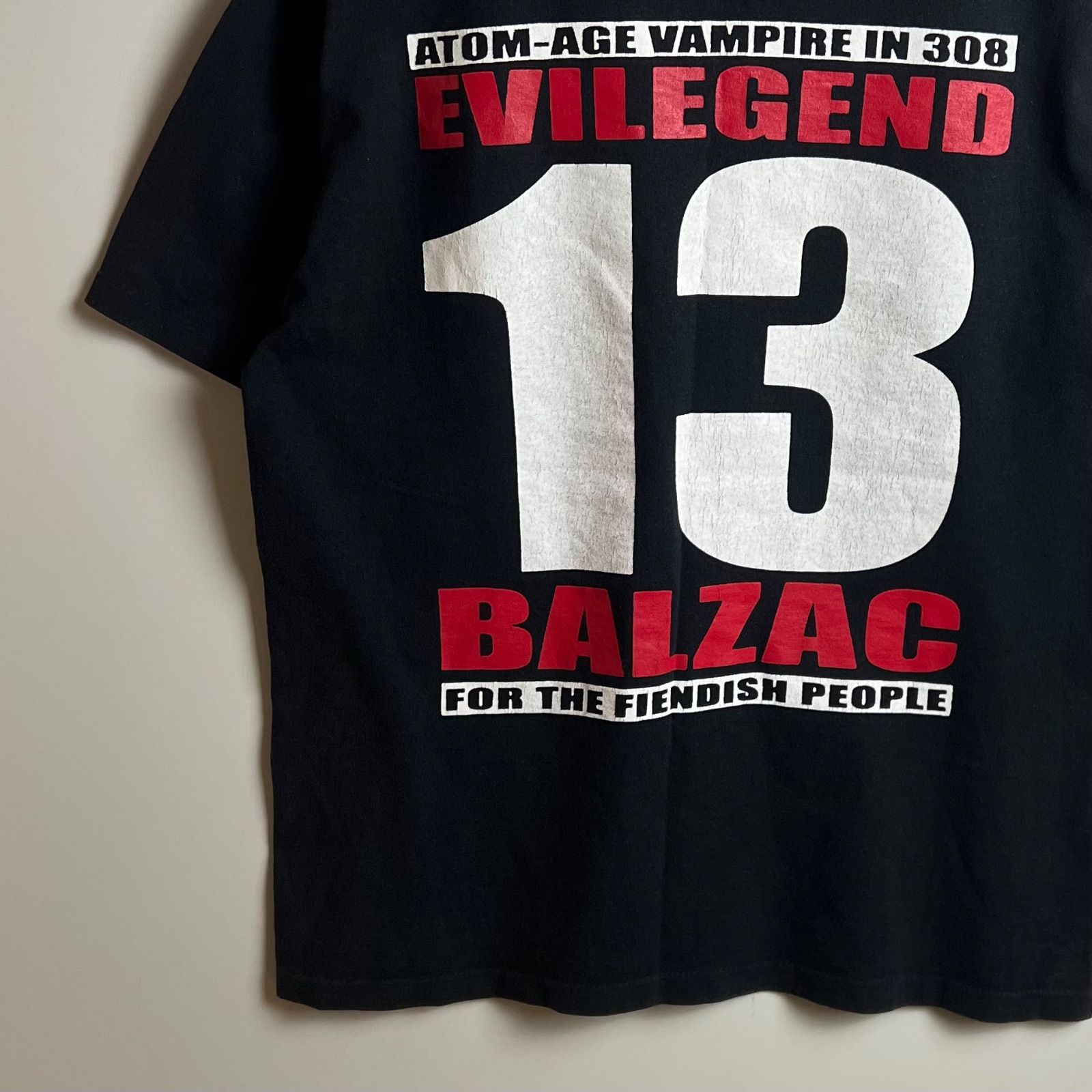 BALZAC 90s USA ATOM AGE VAMPIRE IN 308 Tee L バルザック パン