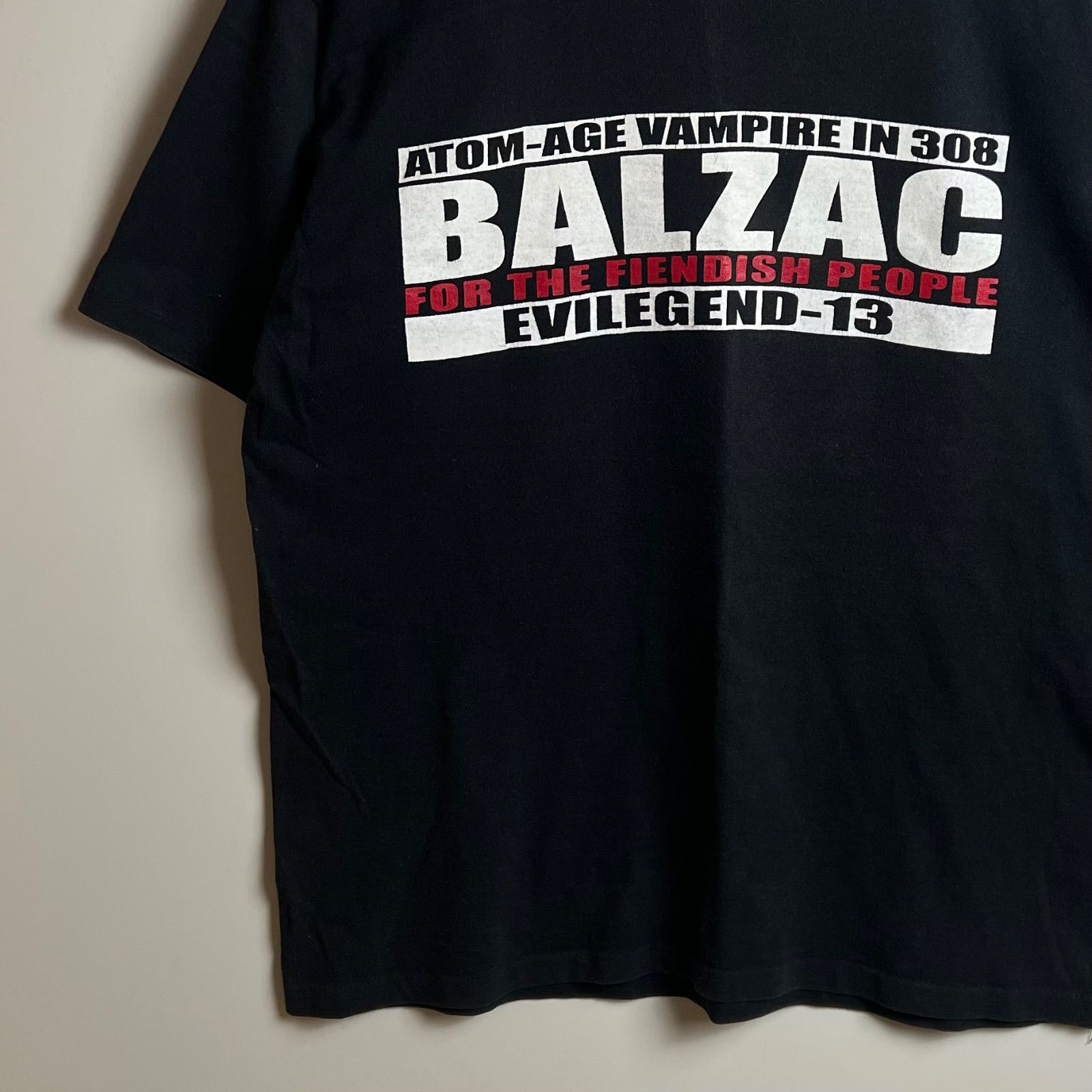 BALZAC 90s USA ATOM AGE VAMPIRE IN 308 Tee L バルザック パン