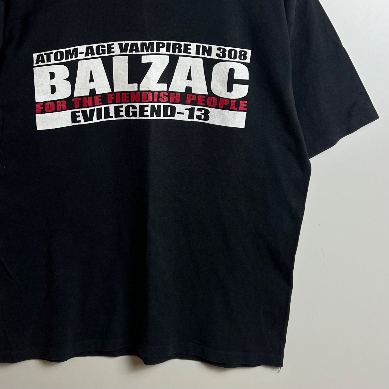 BALZAC 90s USA ATOM AGE VAMPIRE IN 308 Tee L バルザック パン