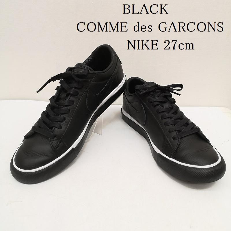 ブラックコムデギャルソン NIKE BLAZER LOW CDG SP スニーカー 633699-001 メンズ 27.0cm ISItems【USED】【古着】【中古】50159558