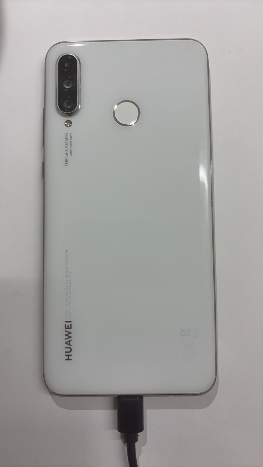 HUAWEI P30 lite 64GB ホワイト 中古品 - メルカリ