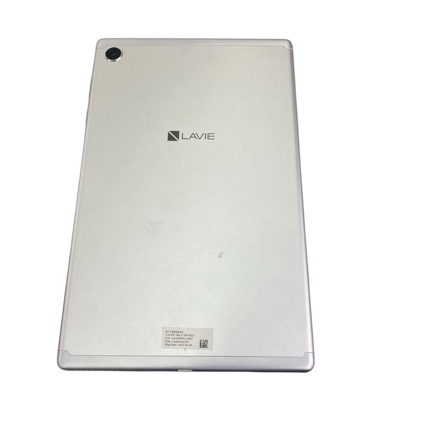 186000 動作確認済み NEC エヌイーシー LAVIE Tab PC-TE510KAS-商品を 
