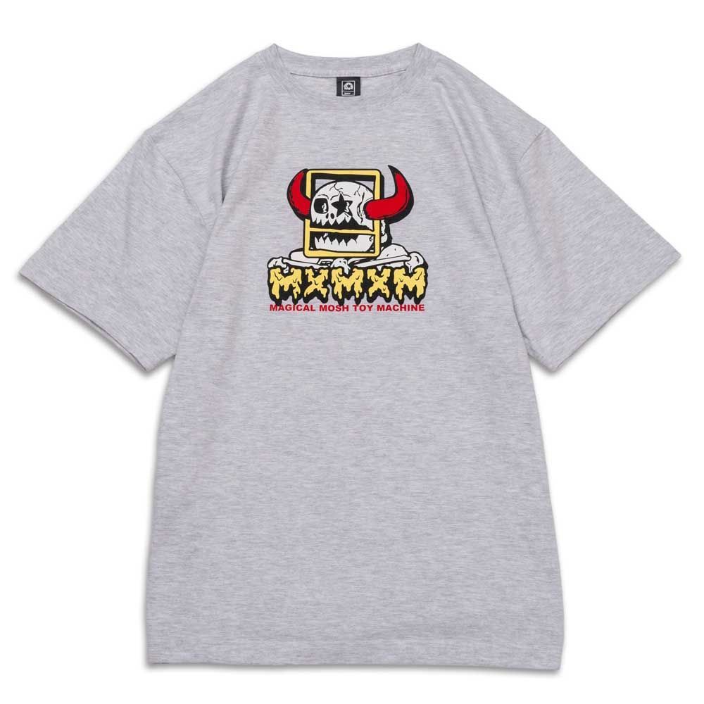 【2026 5月30日入荷予定】TOY MACHINE x MAGICAL MOSH MISFITS マジカルモッシュミスフィッツ MxMxM MMM MONSTER TEE (ASH) 半袖Tシャツ ティーシャツ T-SHIRTS