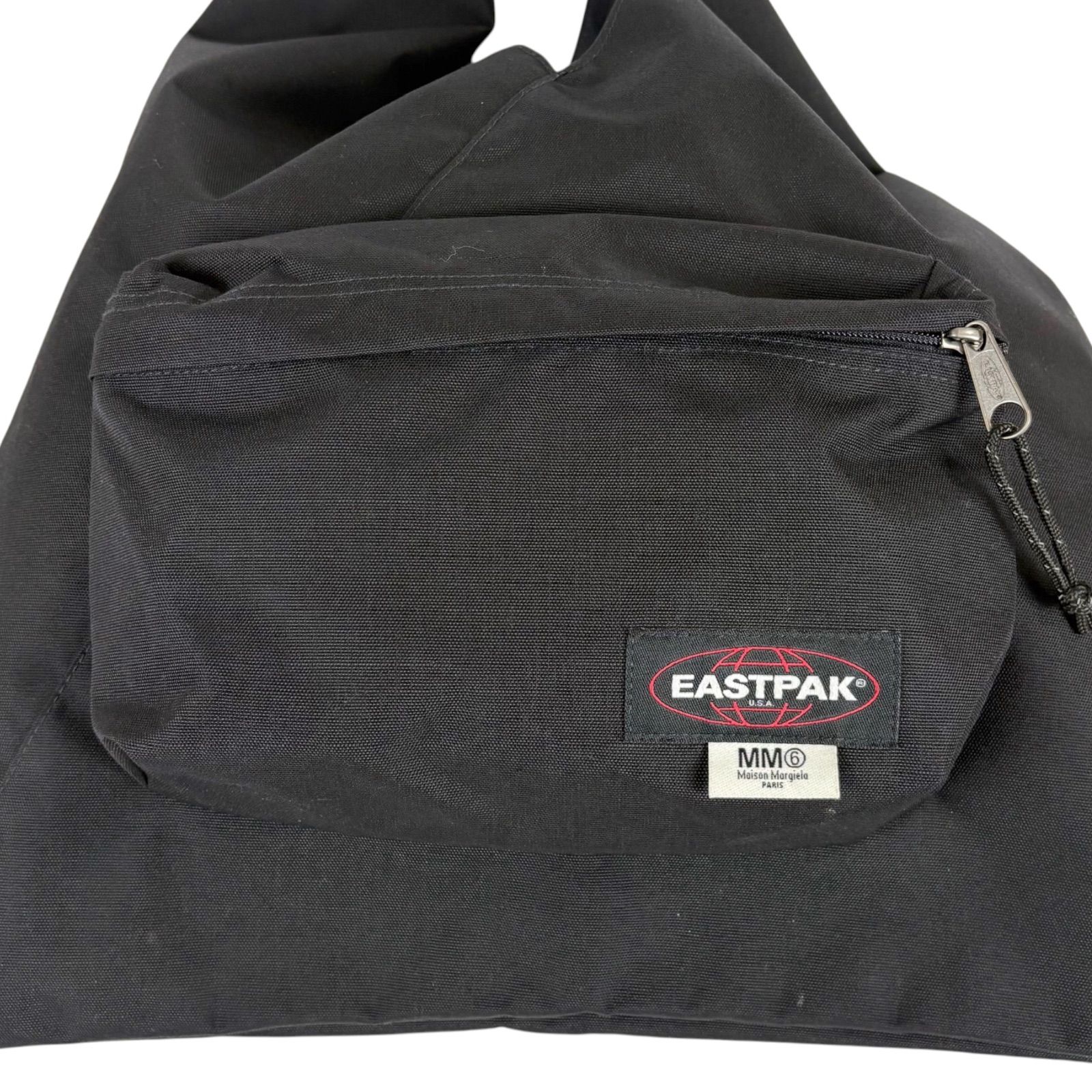 mm6×EASTPAKコラボ　ジャパニーズトート 黒 Maison Margiela メゾンマルジェラ Eastpak コラボ Japanese Bag