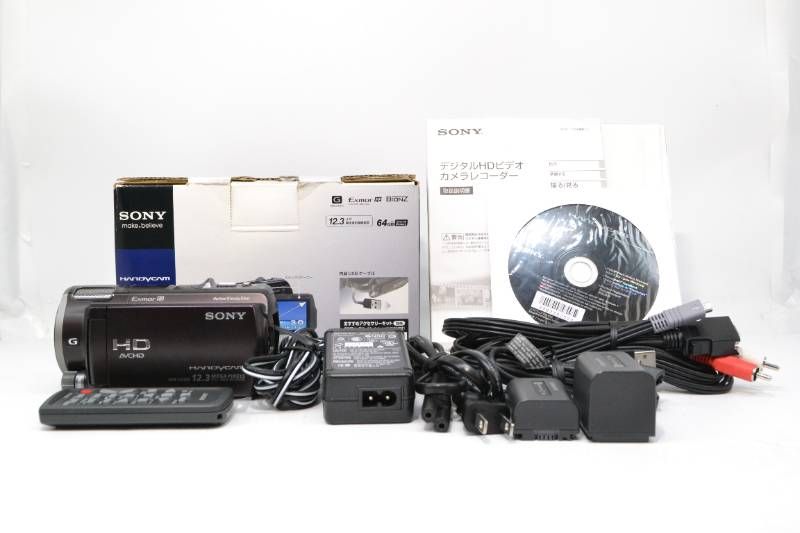 □【極美品】 ソニー SONY HDR-CX560V ハンディカム デジタルHDビデオ