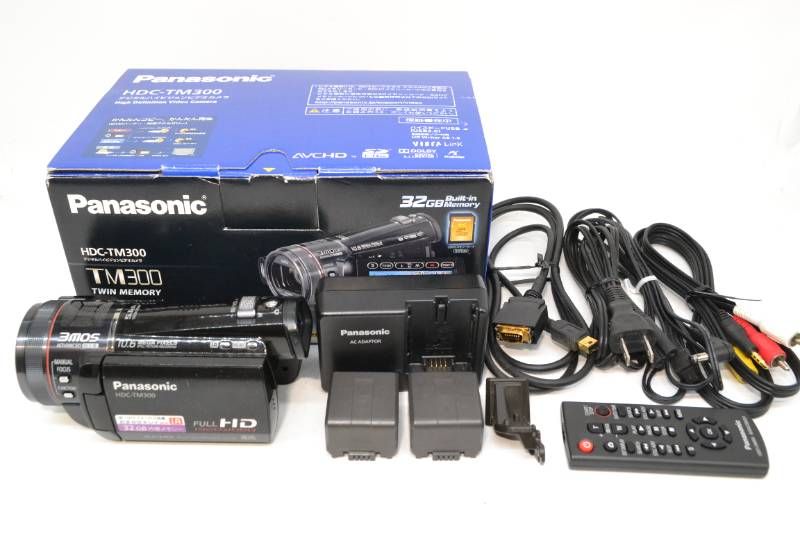 □【動作品】 パナソニック Panasonic HDC-TM300 3MOS フルHD ビデオ