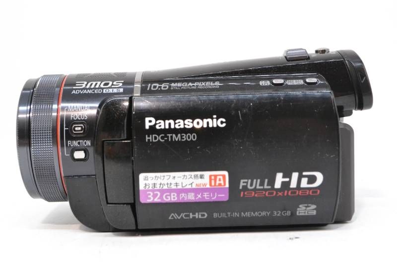 □【動作品】 パナソニック Panasonic HDC-TM300 3MOS フルHD ビデオ