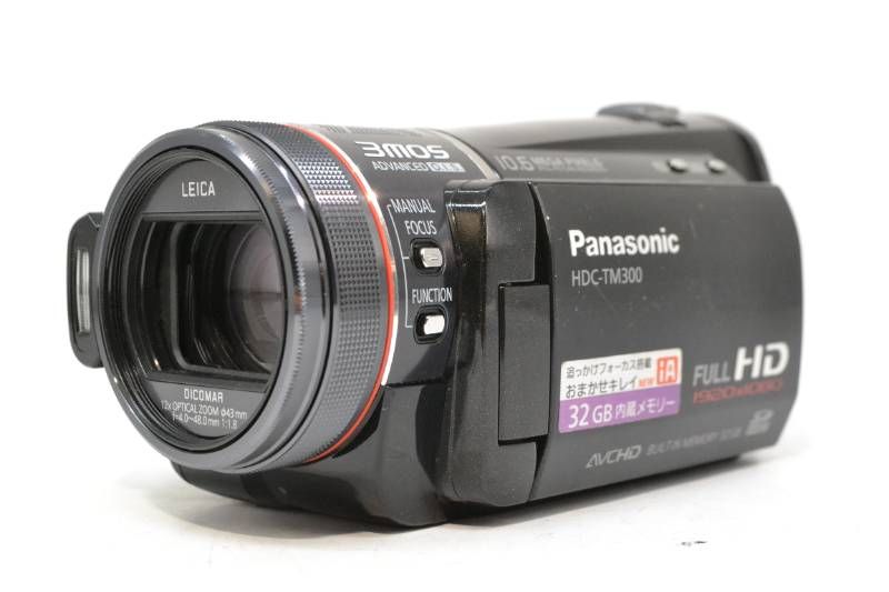 □【動作品】 パナソニック Panasonic HDC-TM300 3MOS フルHD ビデオ