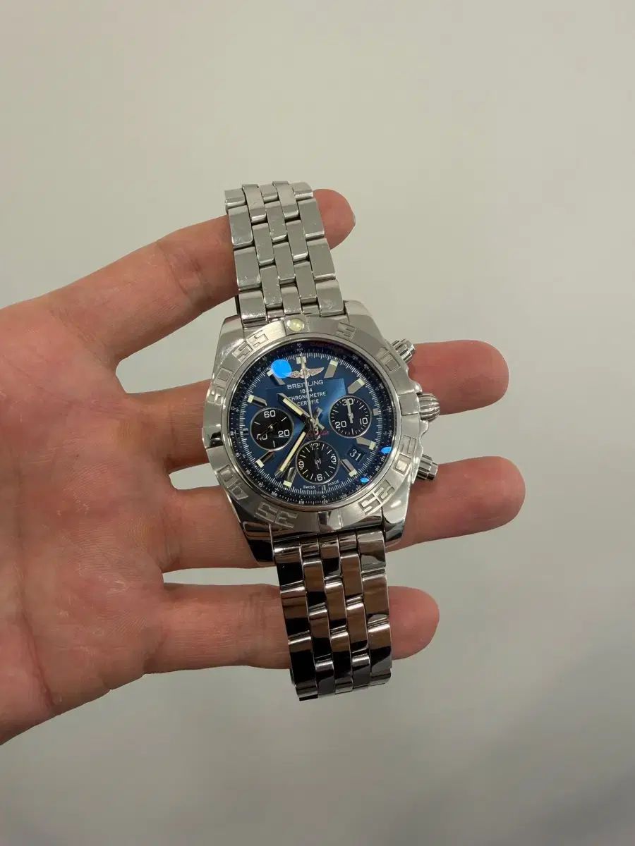 BREITLING ブライトリング クロノマット ブラックアイ デニム版 B01 44mm