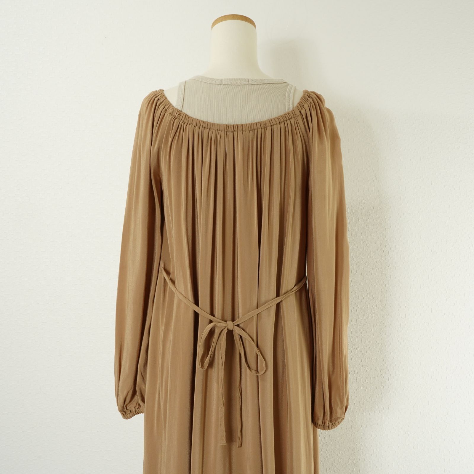 CLANE クラネ 2WAY LAYERED GATHER ONE PIECE レイヤードギャザー 