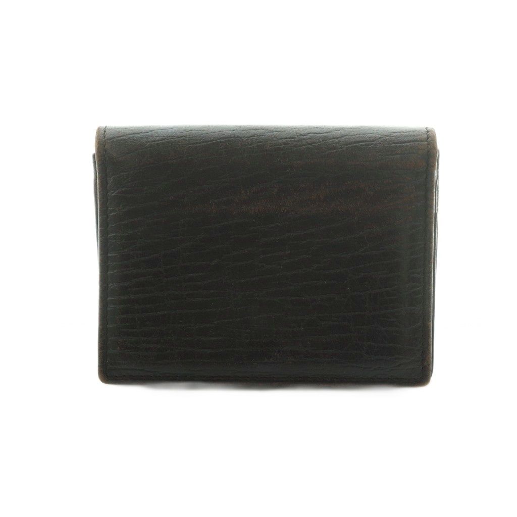 グッチ GUCCI カードケース 二つ折り レザー ダークブラウン /MI ■GY18 7,630円