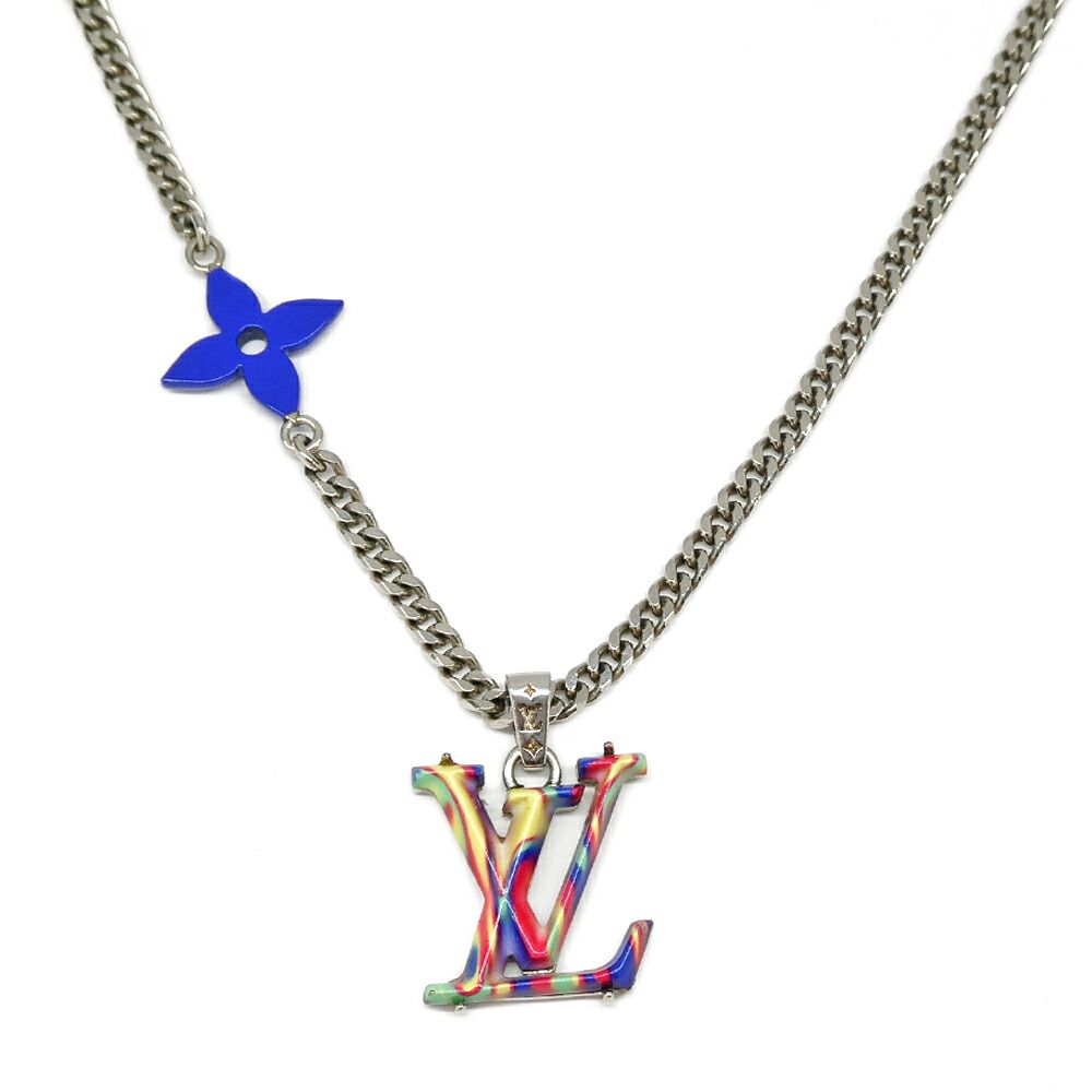 【レア】ルイヴィトン　メンズ　コリエ LVサテライト　ネックレス　MP2223 名古屋】ルイヴィトン ネックレス コリエ・LV サイケデリック MP3353