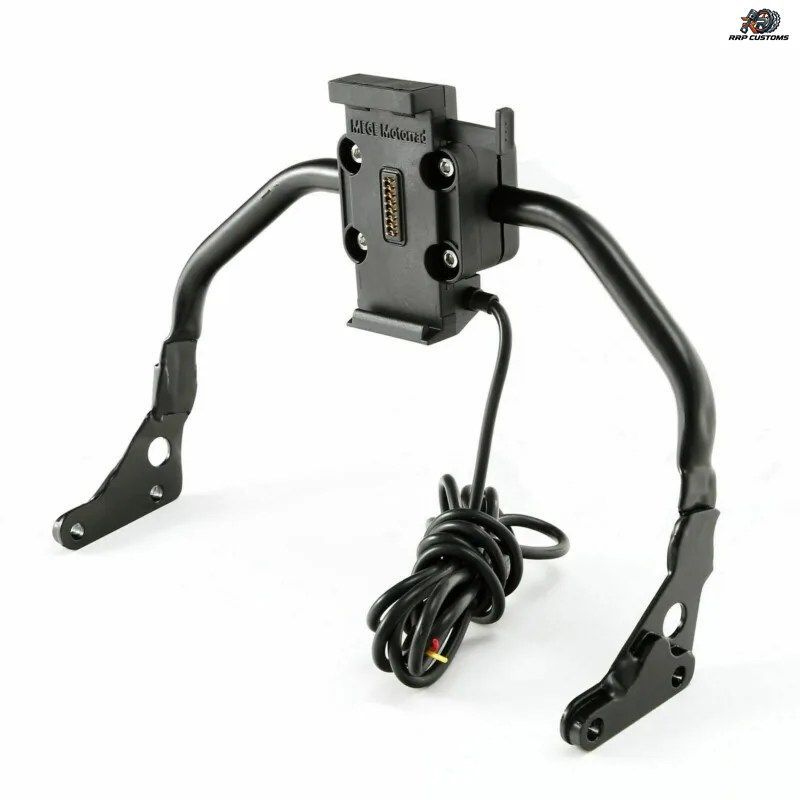 オートバイハンドルバーブラケット GPSナビゲーションホルダー BMW R1200GS 2012-19 R1200GS ADV 13-18 R1250GS 18-21 R1250GS ADV 18-21