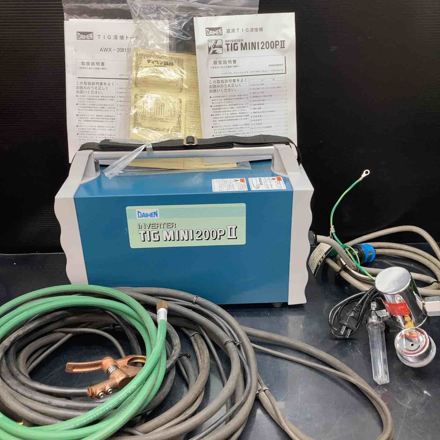 ダイヘン(DAIHEN) 直流TIG溶接機 INVERTER TIG MINI 200PⅡ(インバータティグミニ 200P2) VRTPM-202(S-2)【川越店】