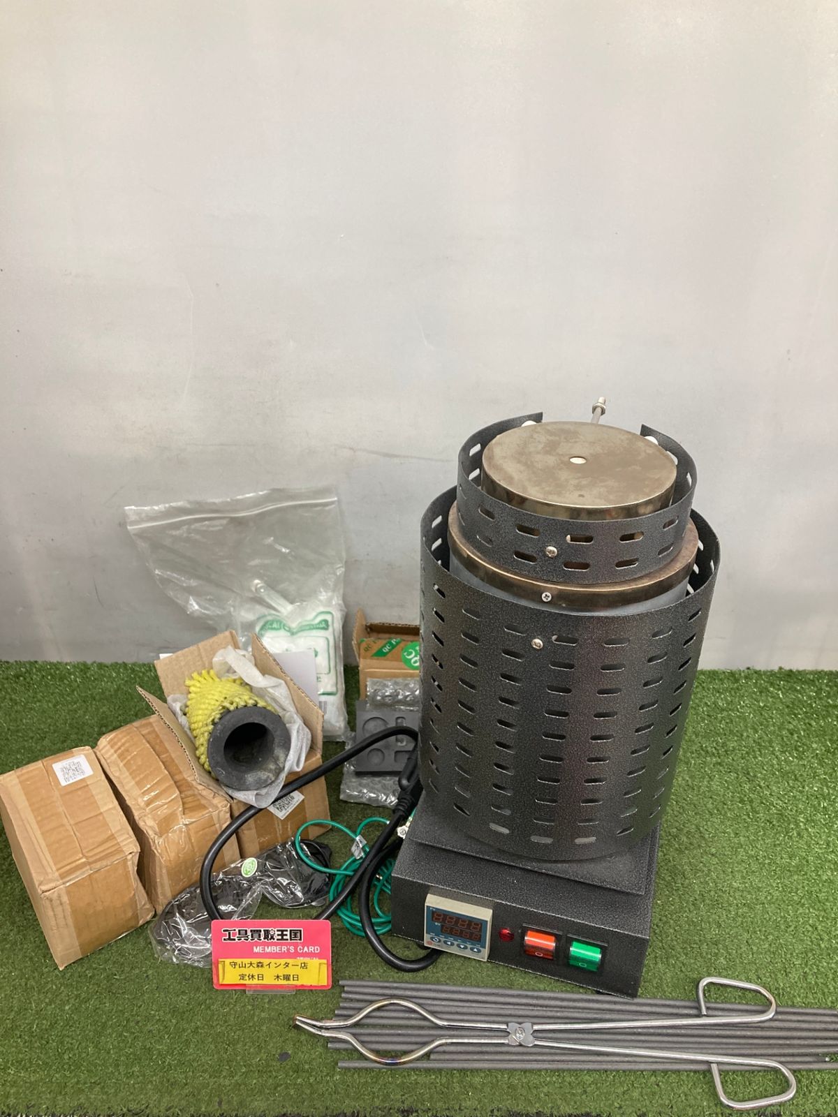 【中古品】【0921】小型電気炉　ITB9HC92W3ZS