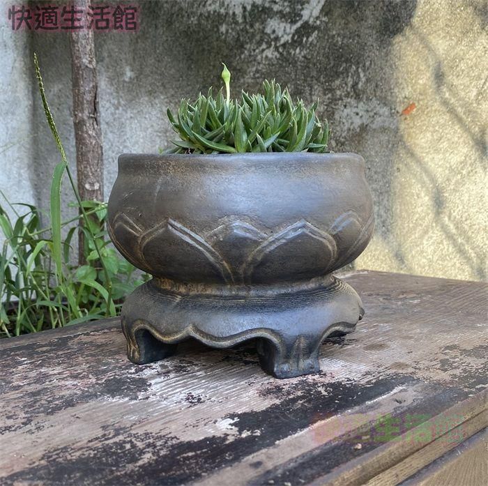 禅意 植木鉢 花器 緑植栽花卉容器 仏用品香炉 GY529 7,699円