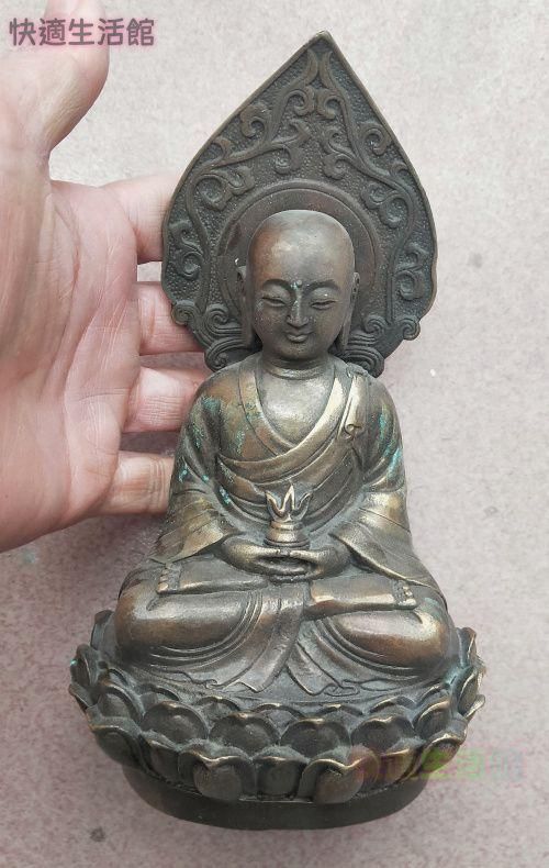 銅器 浮き彫り模様 そろばん 書道具 文房具 工芸品 美術品 置物 GY529