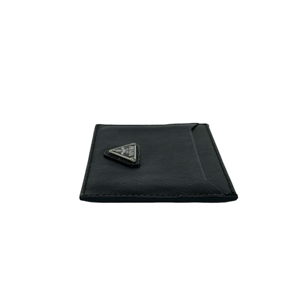 極 美品 PRADA プラダ 三角ロゴ プレート 金具 サフィアーノ レザー 本