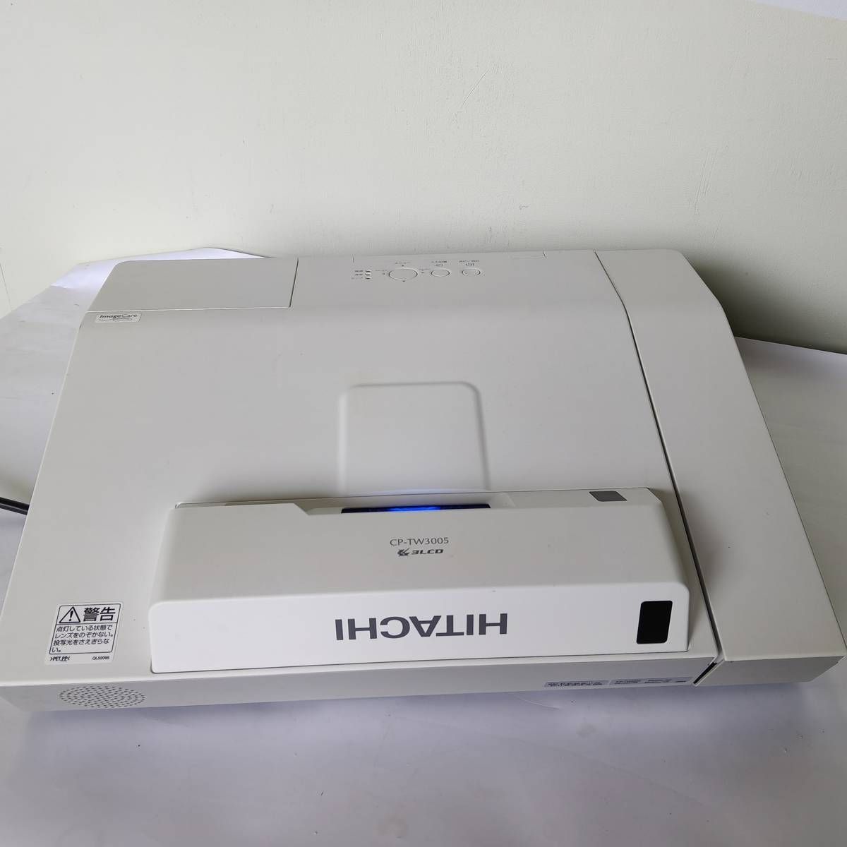 【ランプ時間1500h】HITACHI 日立 超短焦点プロジェクター CP-TW3005 動作確認済