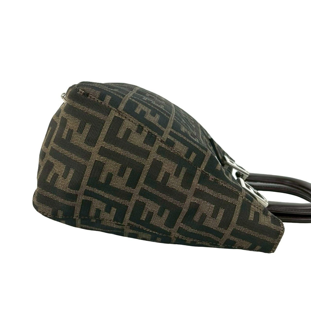 ほぼ未使用 FENDI フェンディ ヴィンテージ ズッカ FF 柄 キャンバス