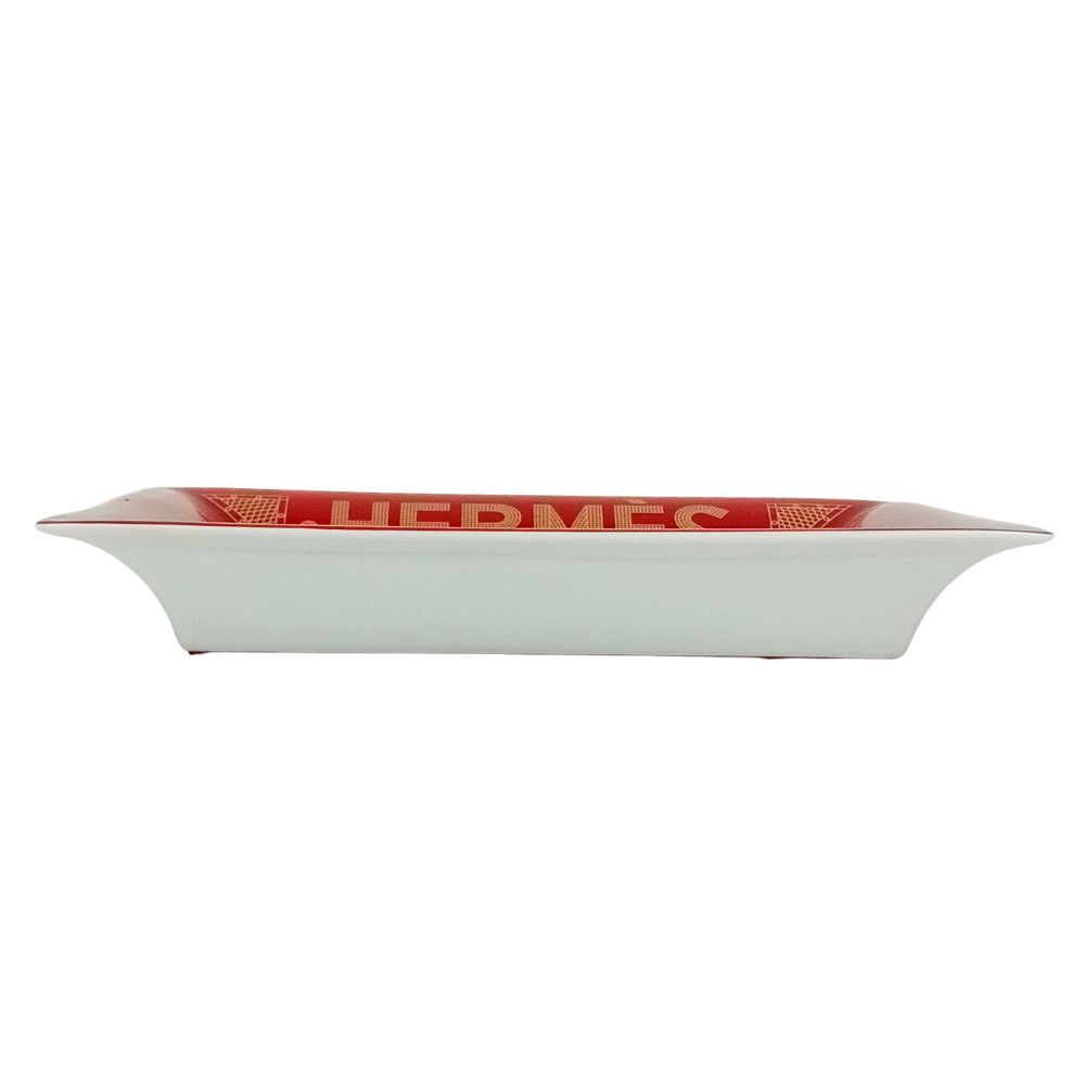 HERMES エルメス ヴィド・ポッシュ トレイ セリエ レッド系 正規品