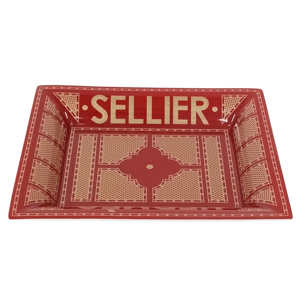 HERMES エルメス ヴィド・ポッシュ トレイ セリエ レッド系 正規品