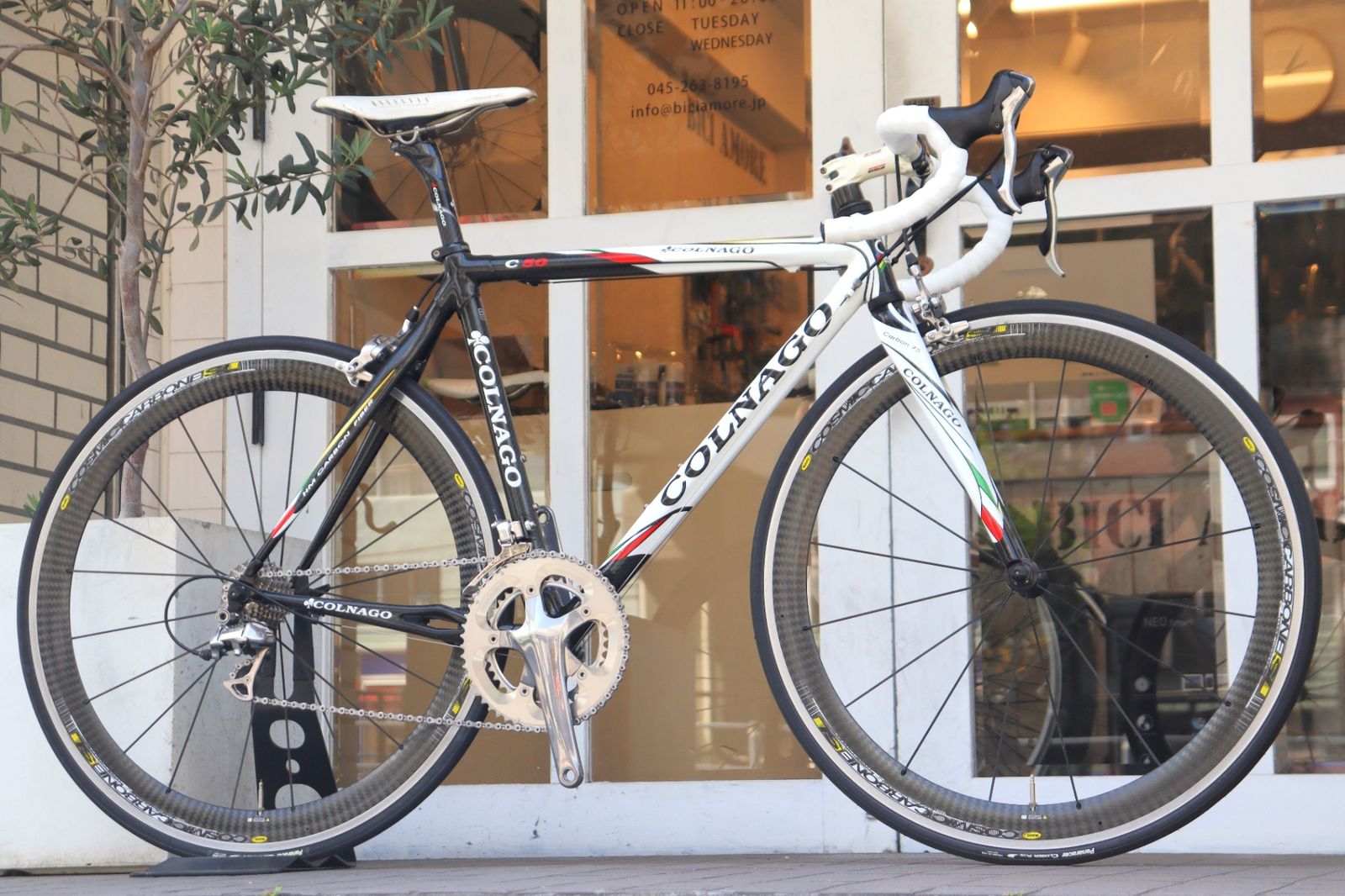 【レア】デュラエース ペダル PD-7800 コルナゴ50th記念モデル コルナゴ COLNAGO C50 2009モデル 510サイズ シマノ デュラエース 7800