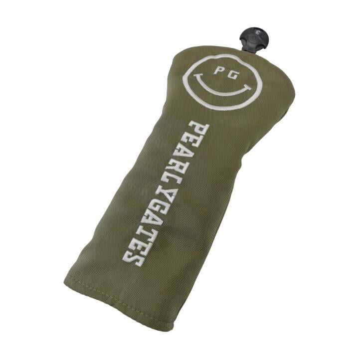 パーリーゲイツ | フェアウェイウッド用ヘッドカバー カーキ系 【中古グッズ】ゴルフグッズ