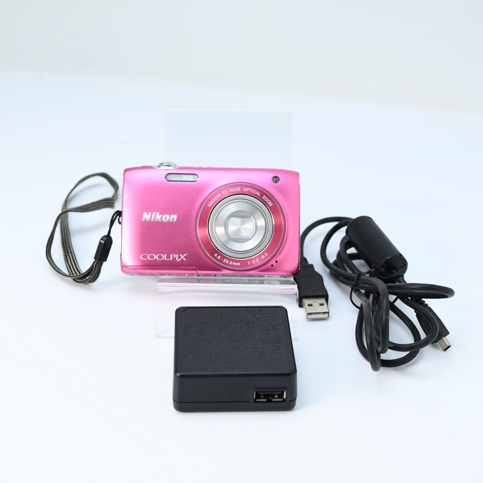 ニコン クールピクス Nikon COOLPIX S3100 デジタルカメラ ピンク