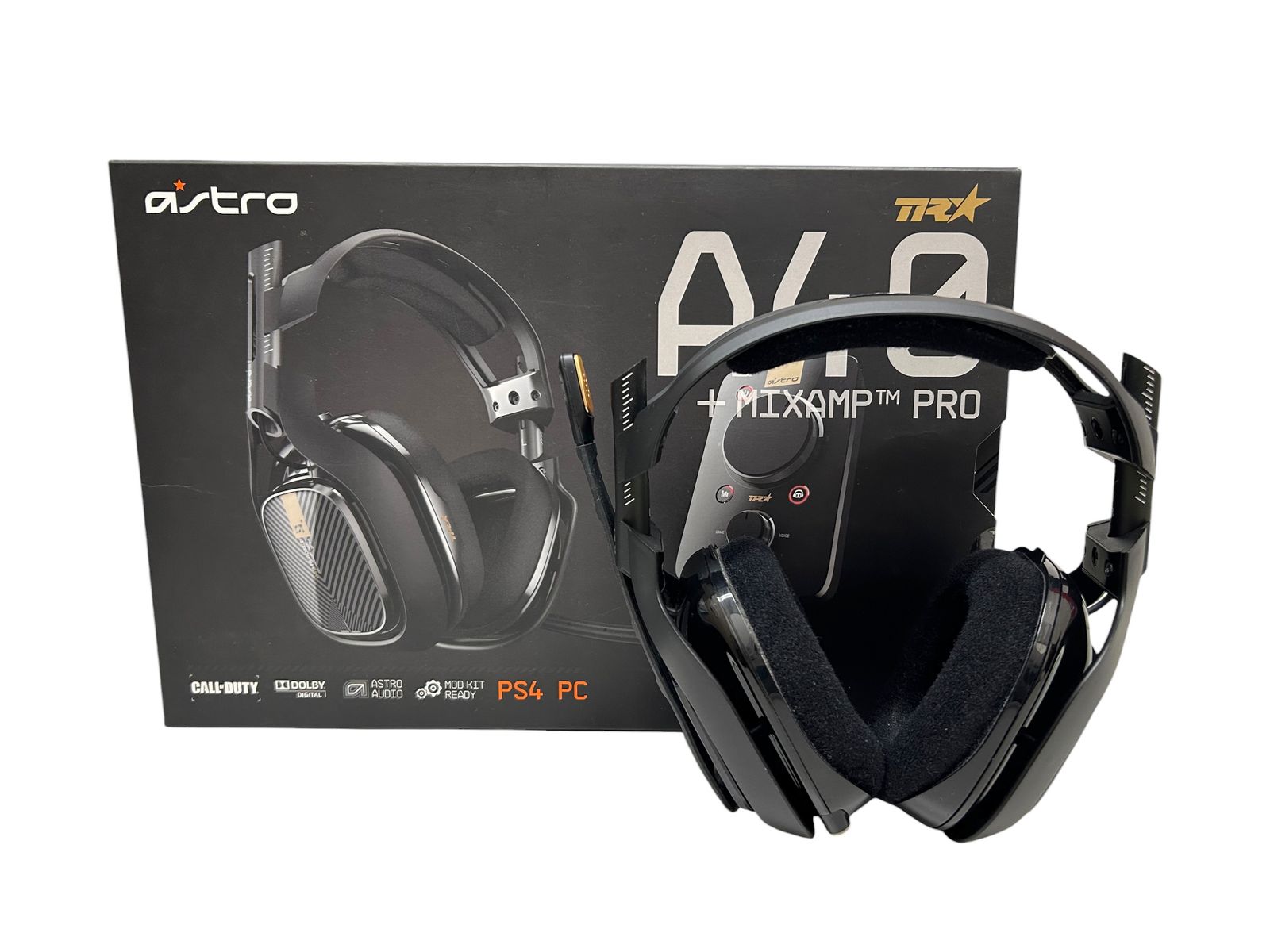 astro (アストロ) A40 TR Headset＋MixAmp Pro ゲーミングヘッドセット ミックスアンプ A40TR01 MA3P03 ブラック 家電/036