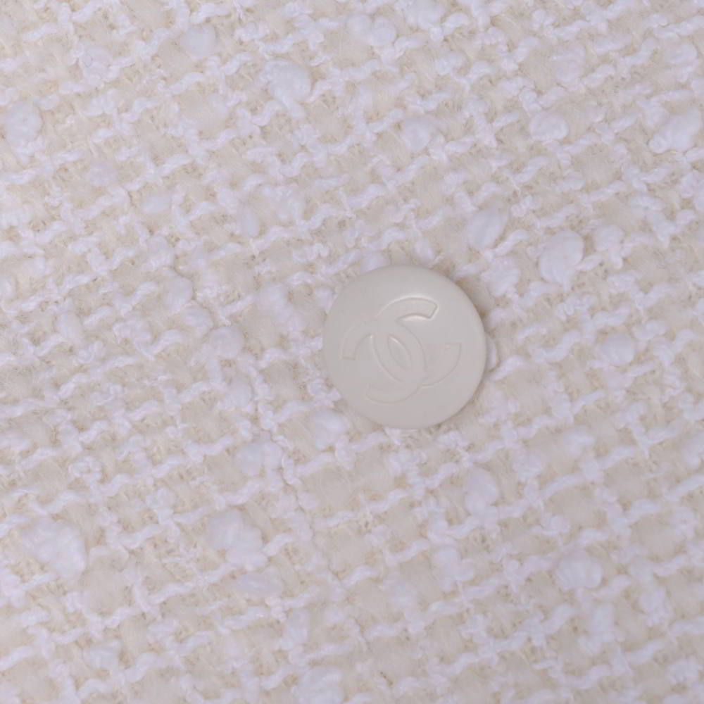 CHANEL 99C P06226V04533 ツイード セットアップ ジャケット スカート ココマークボタン19個付き