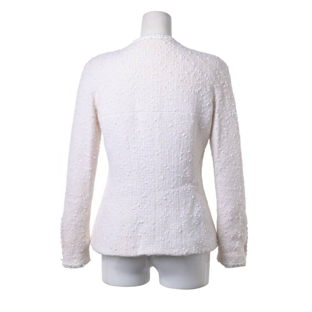 CHANEL 99C P06226V04533 ツイード セットアップ ジャケット スカート ココマークボタン19個付き
