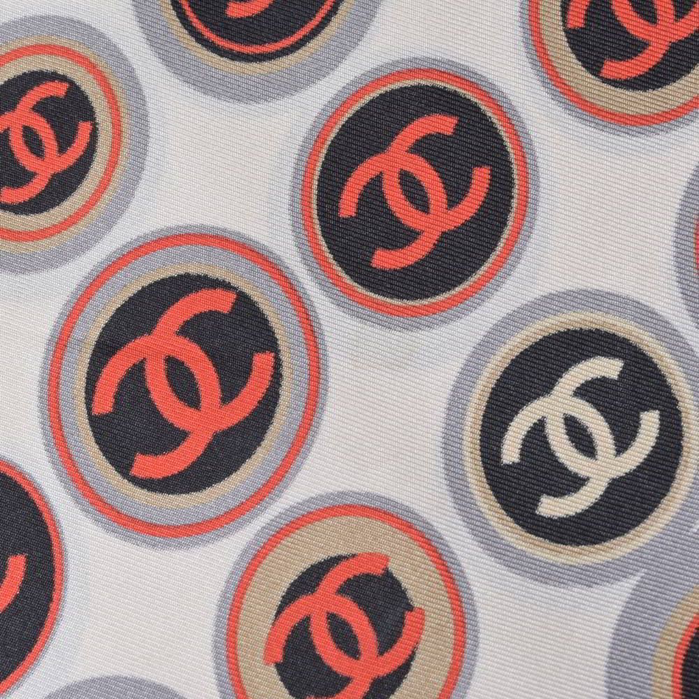 CHANEL ココマーク プリント シルク スカーフ - メルカリ