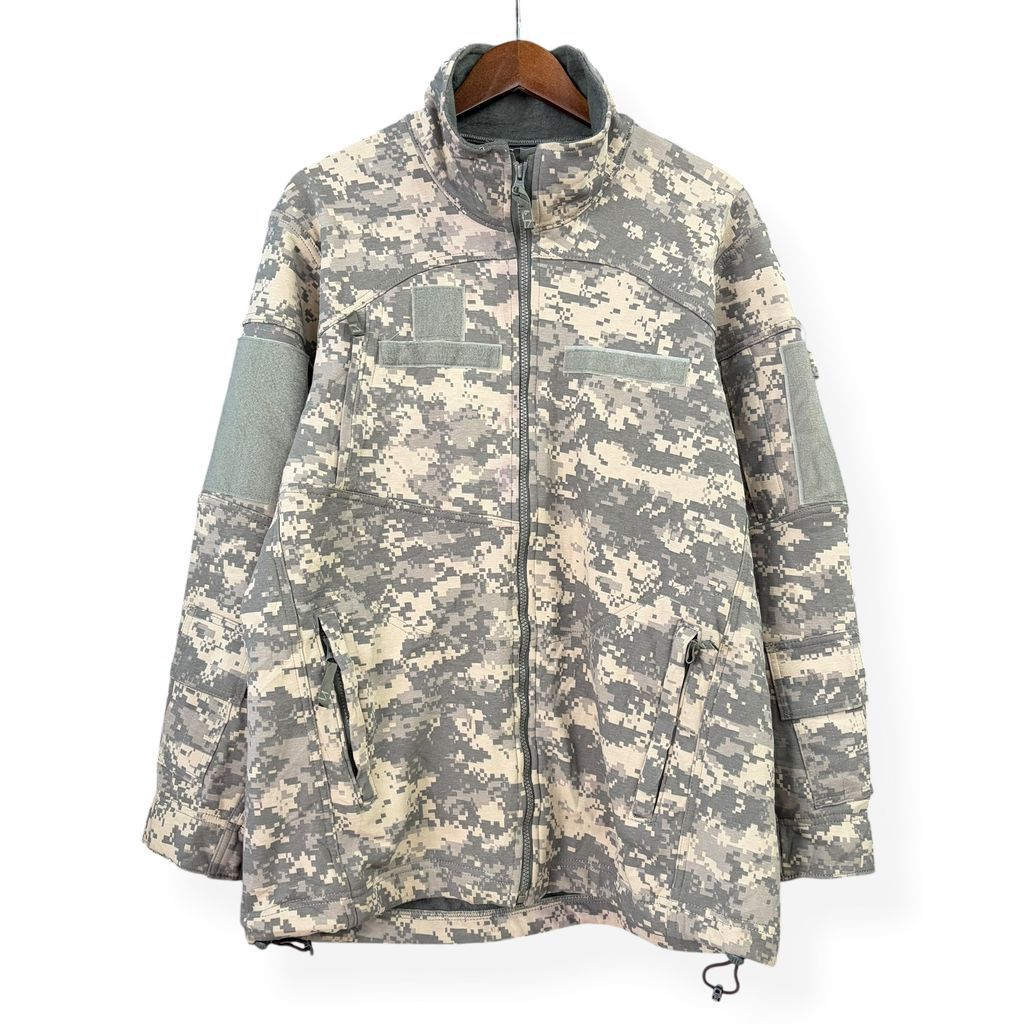 MASSIF マッシフ ACU デジタルカモ U.S.ARMY アメリカ軍 08年 ソフトシェル エレメントジャケット 古着 アメカジ ミリタリー No.A133
