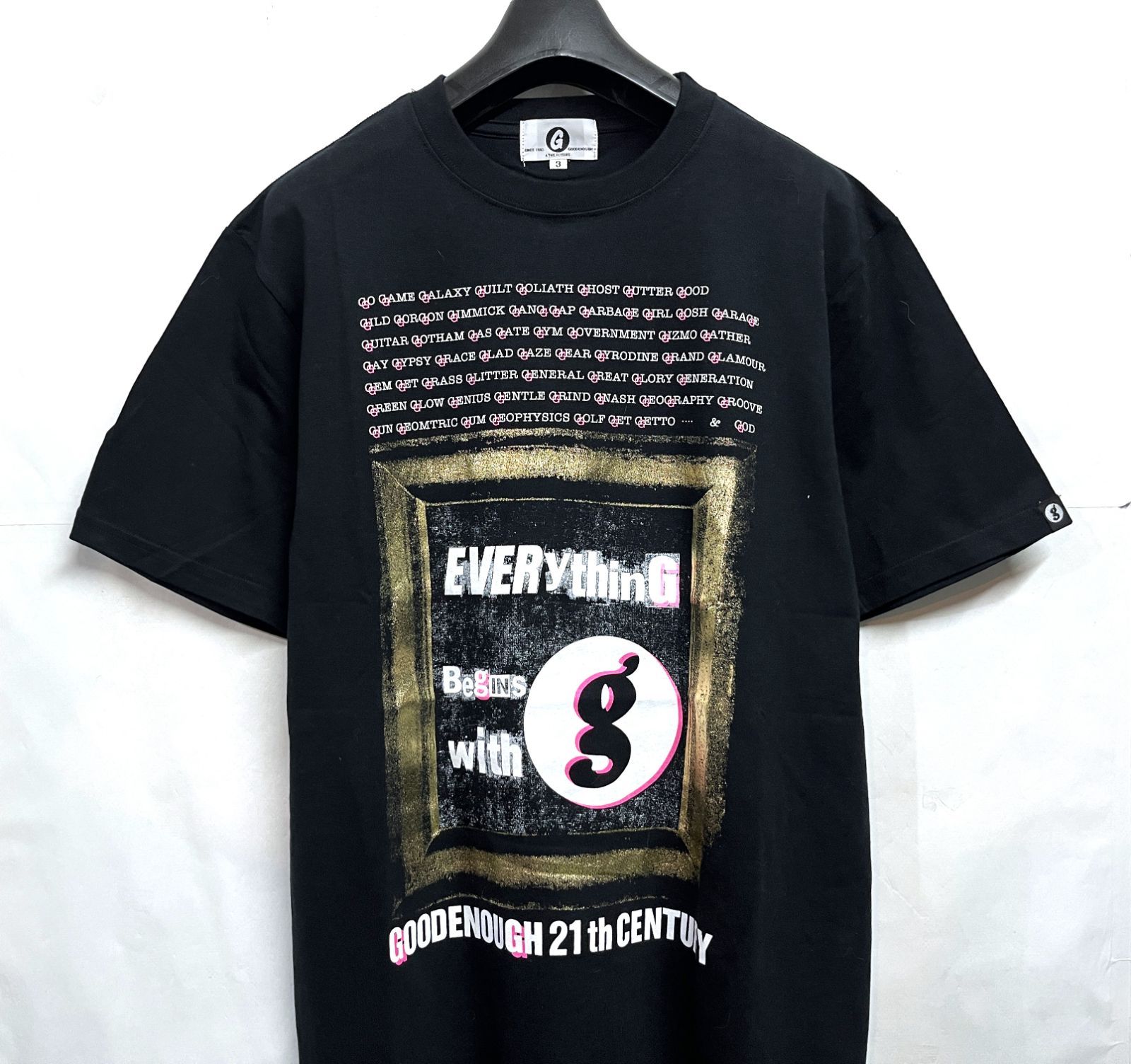 GOODENOUGH｜グッドイナフ g フレーム Tシャツ - メルカリ