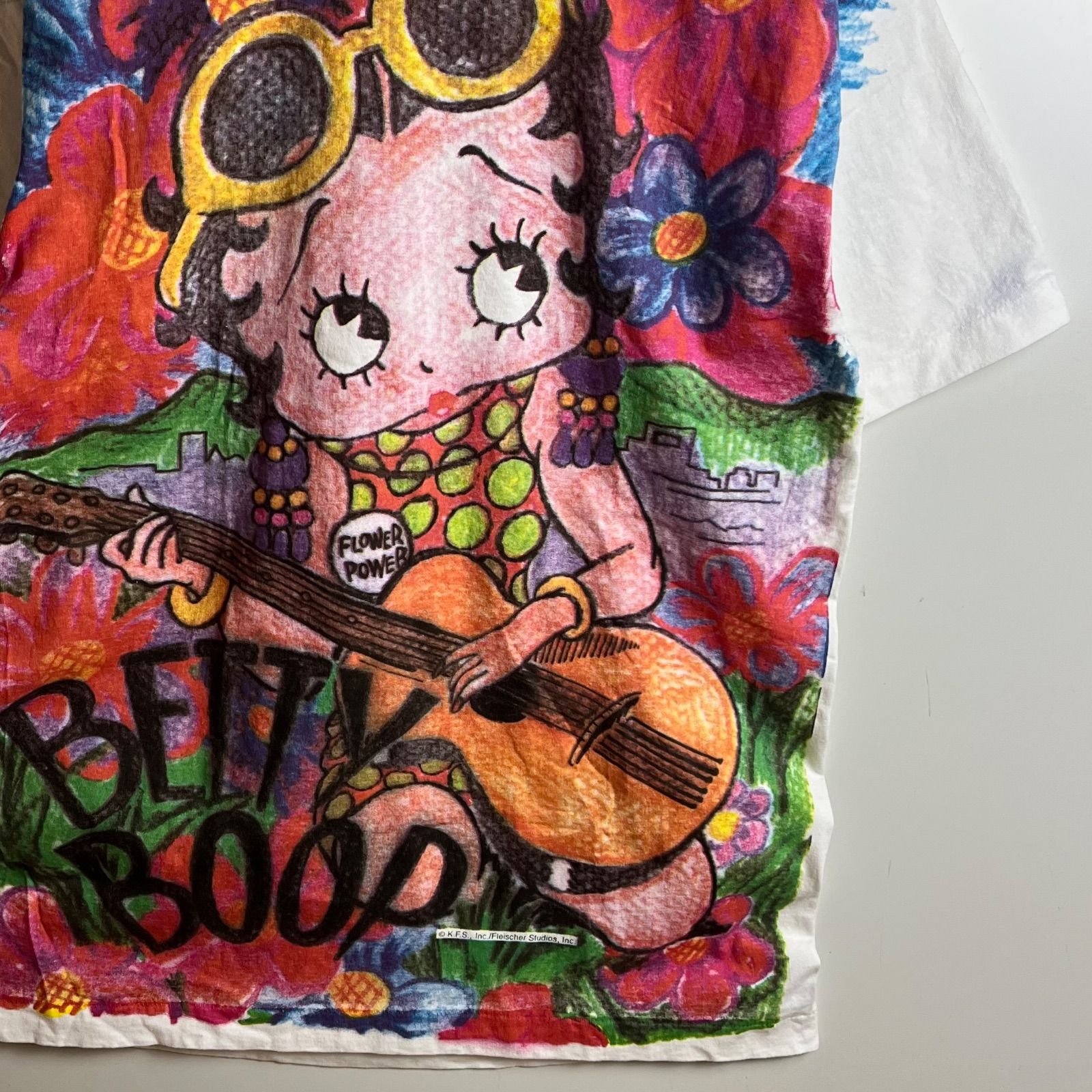 FRUIT OF THE LOOM 90s USA vintage BETTY BOOP pop ovp Tee L
