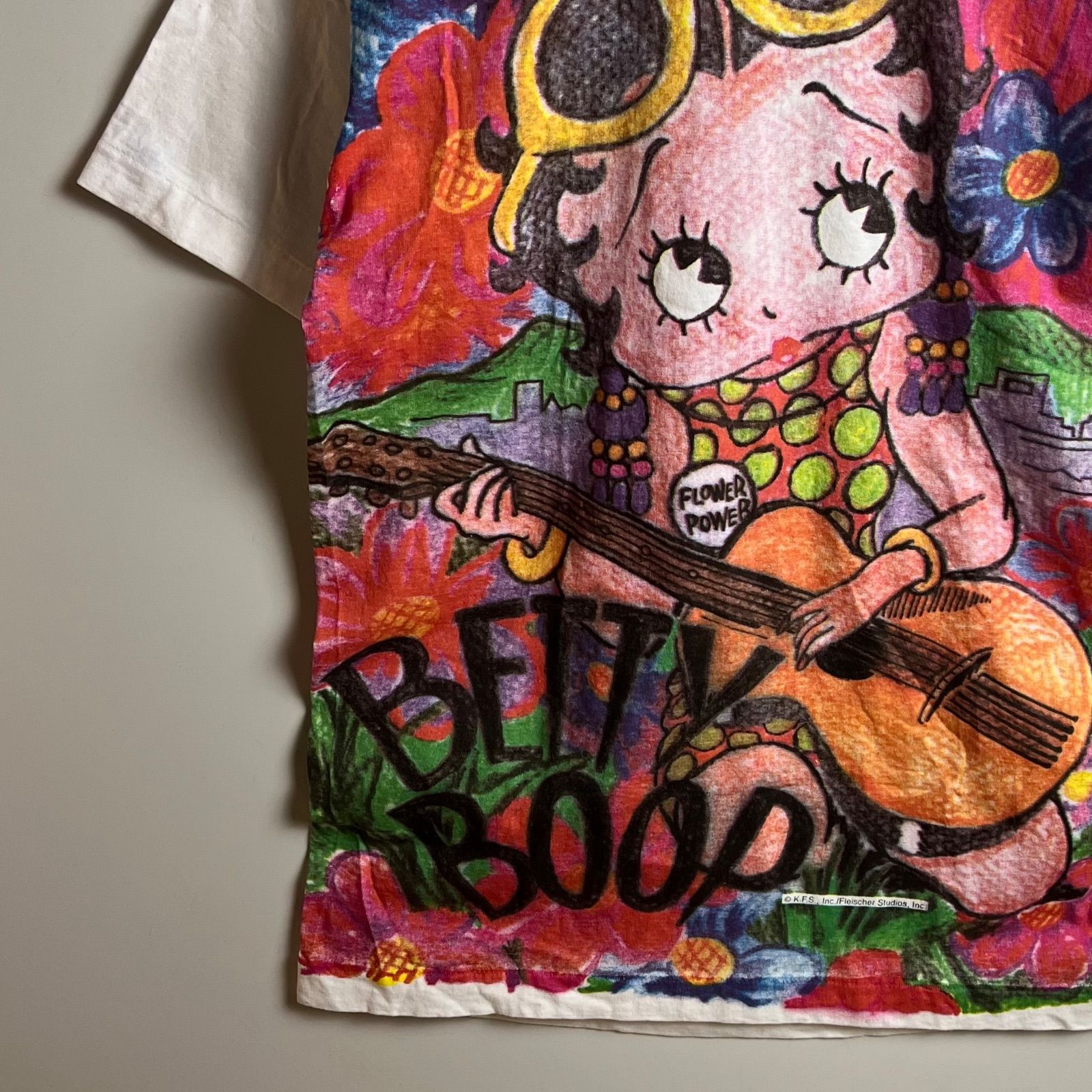 FRUIT OF THE LOOM 90s USA vintage BETTY BOOP pop ovp Tee L