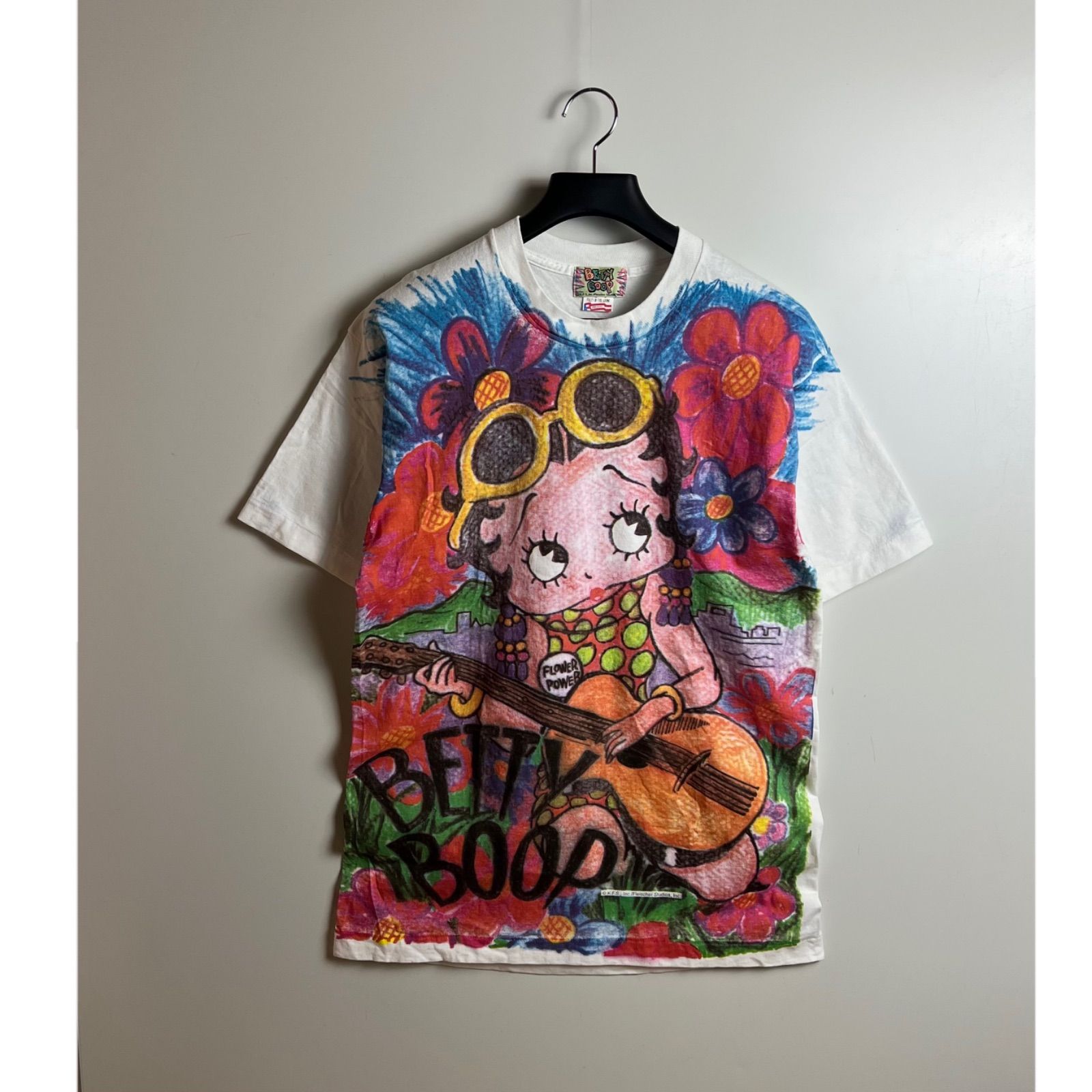 FRUIT OF THE LOOM 90s USA vintage BETTY BOOP pop ovp Tee L